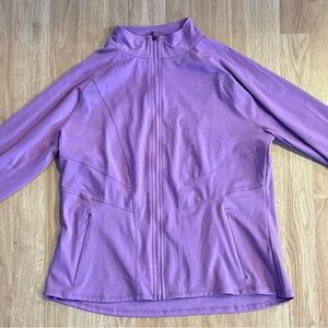 Women's Titin Sport Zip Up Jacket - Purple - Size Large